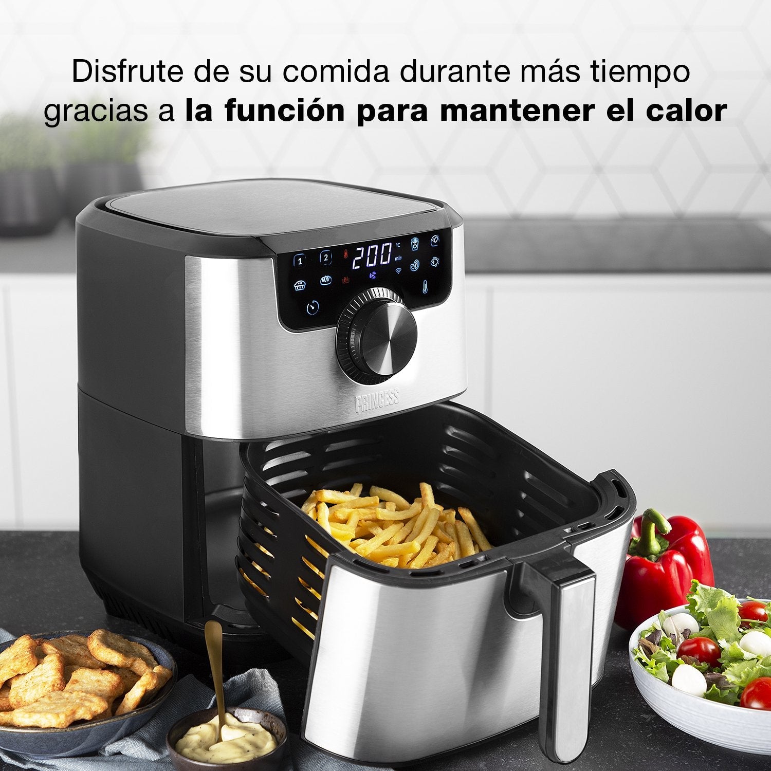Princess 1820741037 Smarte Freidora De Aire - 4,5 L