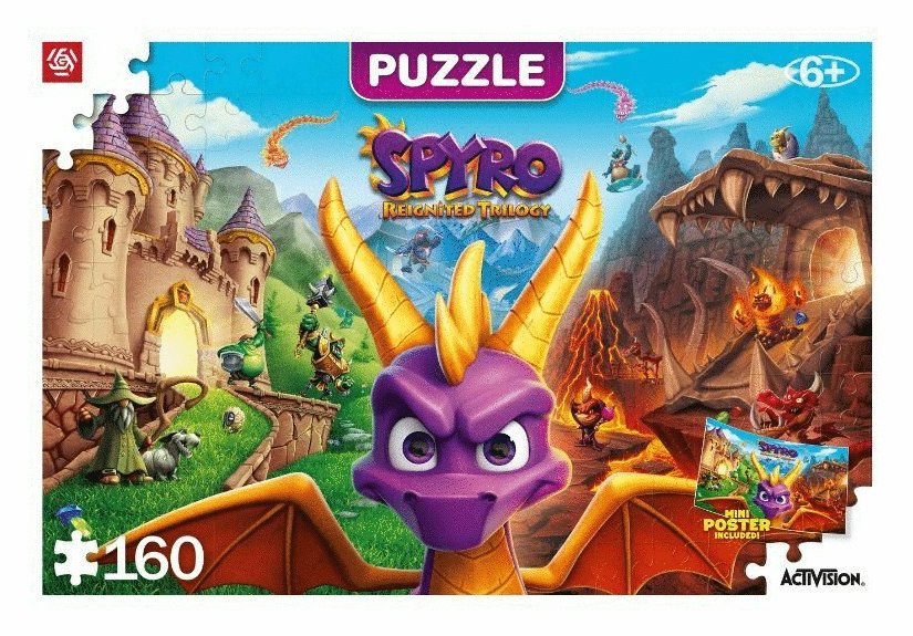 Puzzle Good Loot Gaming 160 Spyro Reignited Trilogy