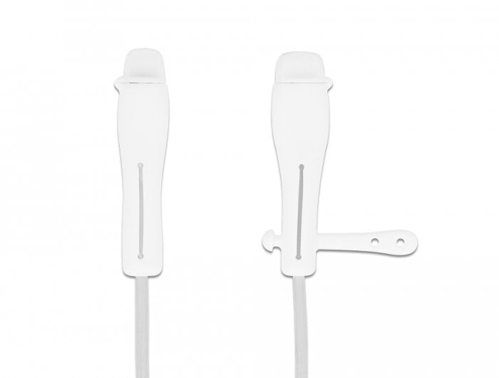 Staubschutz Für Usb Type-C Stecker Und Apple Lightning Stecker Set 2 Stück Weiss