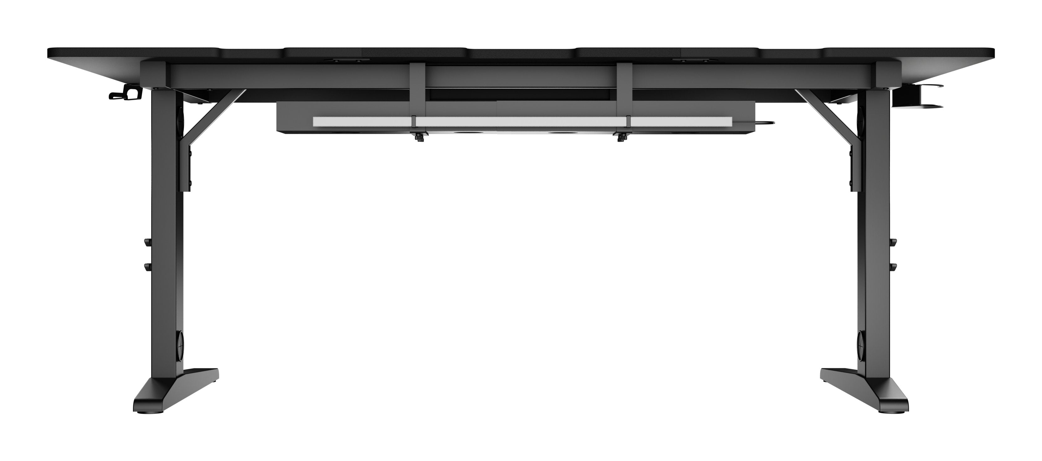Mesa Gaming Genesis Holm Modular 180 Rgb Negro 180x75 Cm