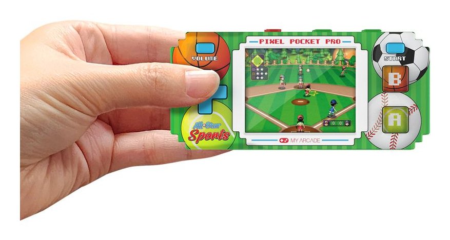Dreamgear My Arcade Pixel Pocket Pro All-Star Sports