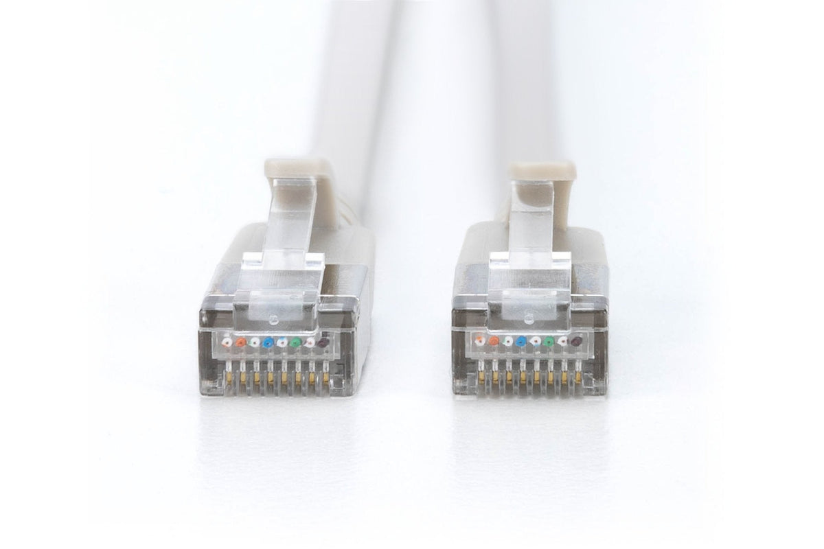 Digitus Cable De Red Cat 6a F/Ftp Slim 2m Gris 10 Unidades