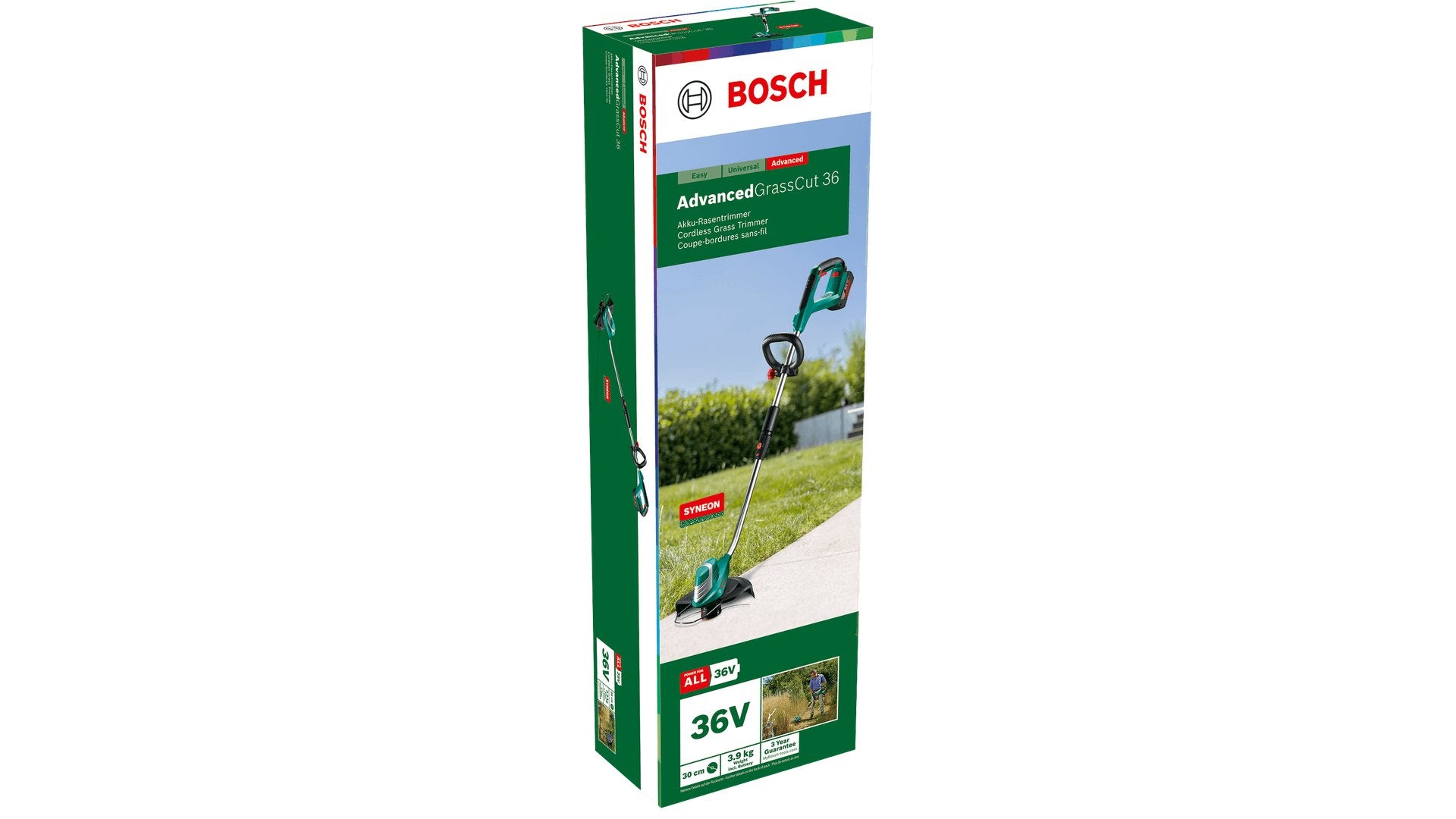 EAN 3165140887748 - Bosch AdvancedGrassCut 36 30 cm Batería Negro, Verde imagen 4