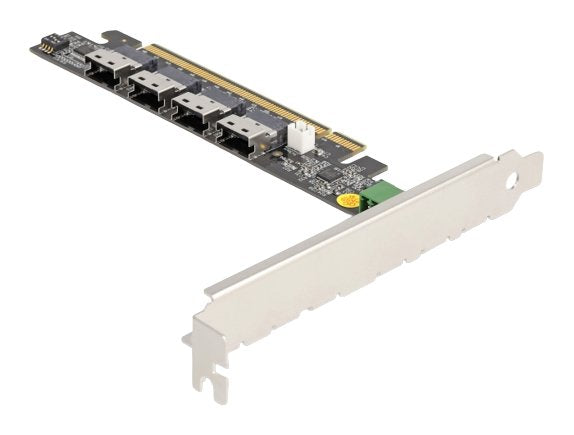 Delock 90111 Tarjeta Pci Express X16 A 4 X Nvme Interno Sff-8654 4i - Bifurcación