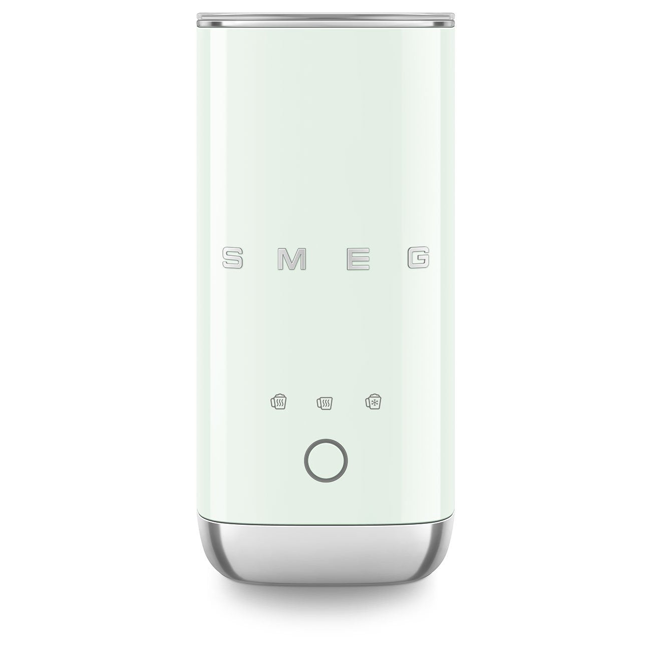 Smeg Milchaufschäumer Mff02pgeu, 3 Funktionen, Antihaft, 500w, Hellgrün