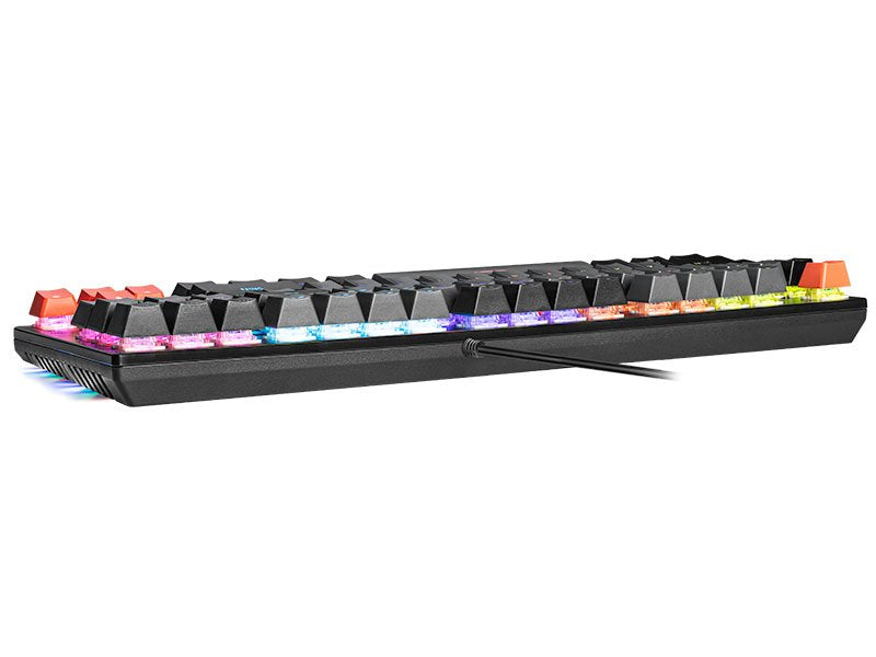 EAN 5907512873106 - Tracer Strike 87 teclado Juego USB QWERTY Inglés Negro, Gris, Naranja imagen 4