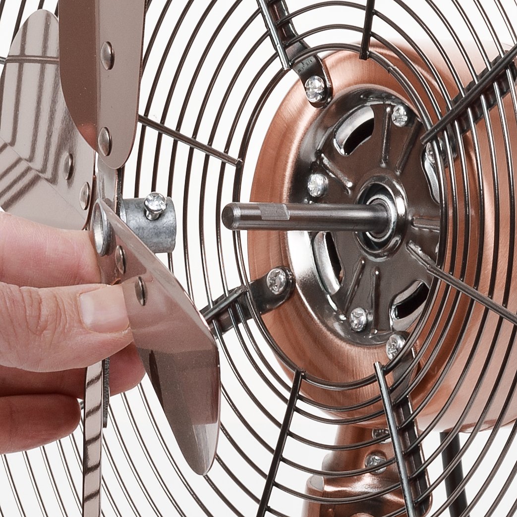 Ventilador  Tristar Ve-5970 De Mesa Retro, Cobre