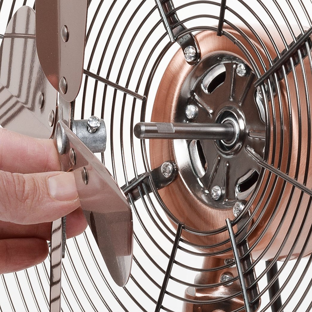 Ventilador Tristar Ve-5970 De Mesa Retro, Cobre