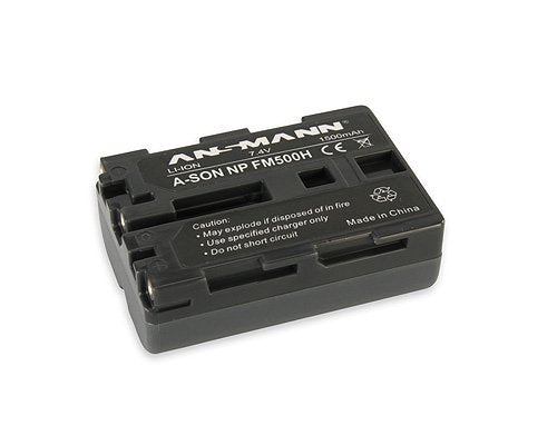 Batería Ansmann A-Son Np Fm 500h Ión De Litio 1500 Mah,  Para Cámara 1500 Mah, 7,4 V, Ión De Litio