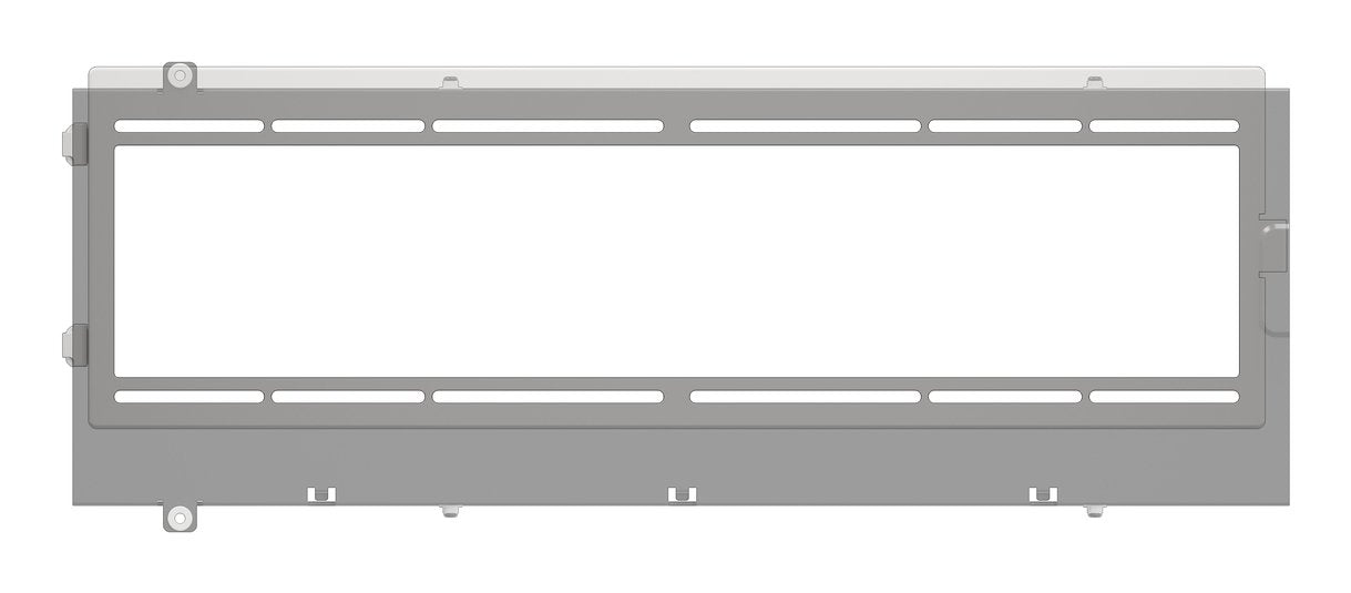 Havn Hs 420 Fan Brackets Para 360 Mm Radiatoren - Blanco