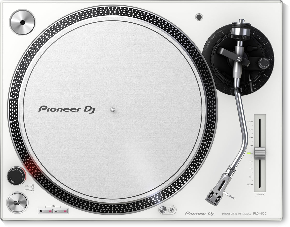 Pioneer Plx-500 Tocadiscos De Tracción Directa Para Dj Blanco