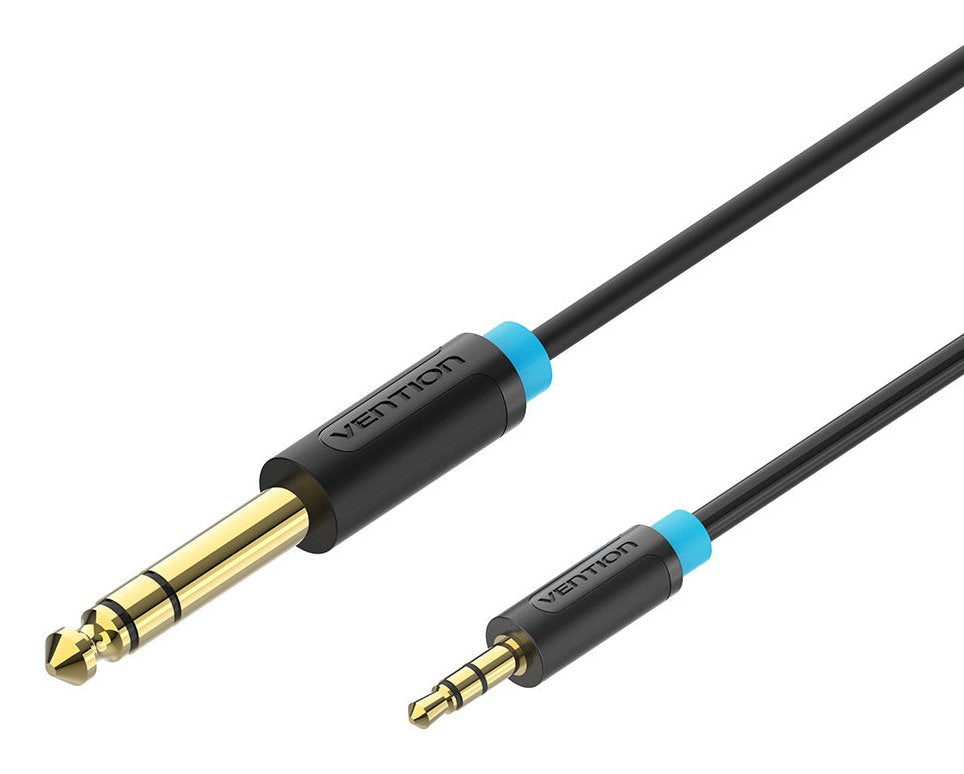 EAN 6922794728301 - Vention BABBJ cable de audio 5 m 3,5mm 6,35mm Negro imagen 1