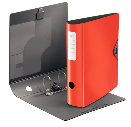 Esselte Leitz 180° Active Solid - Archivador - Ancho De Lomo: 80 Mm - Para A4 (210 X 297 Mm)
