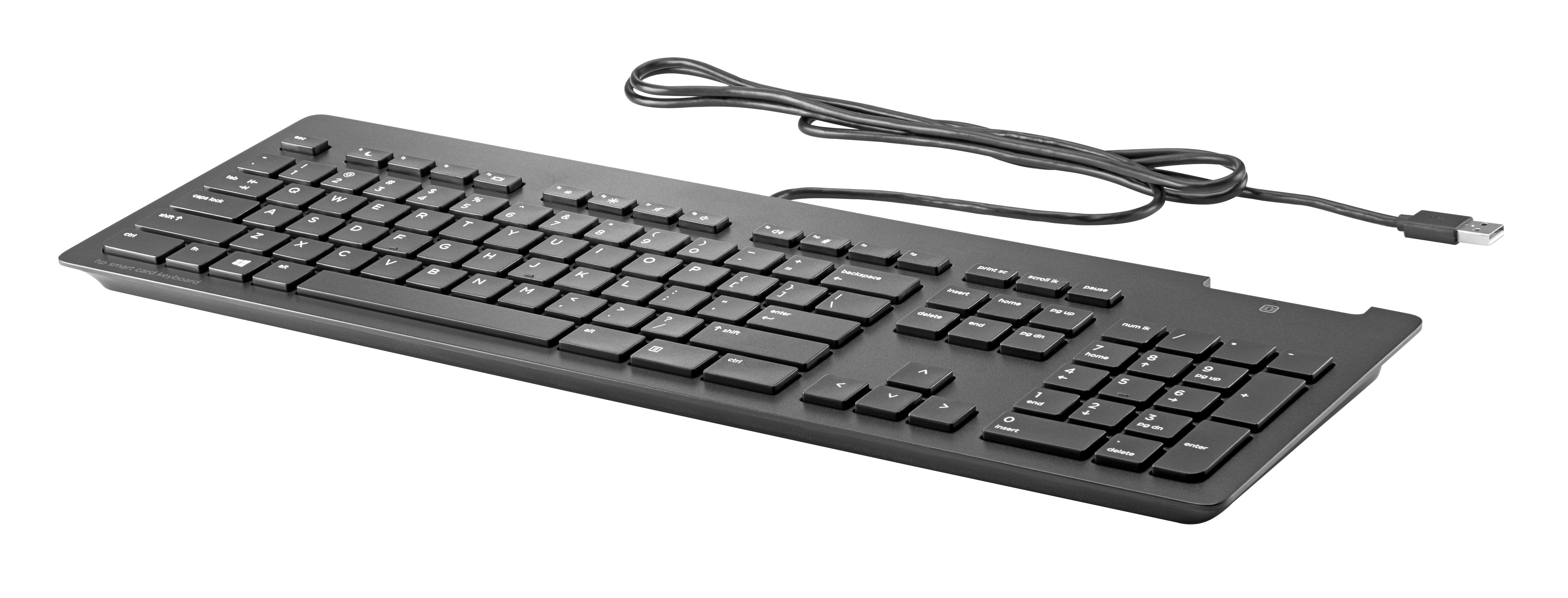 EAN 5715328209213 - HP Business Slim v2 Smartcard Keyboard teclado Hogar / Oficina Negro imagen 5
