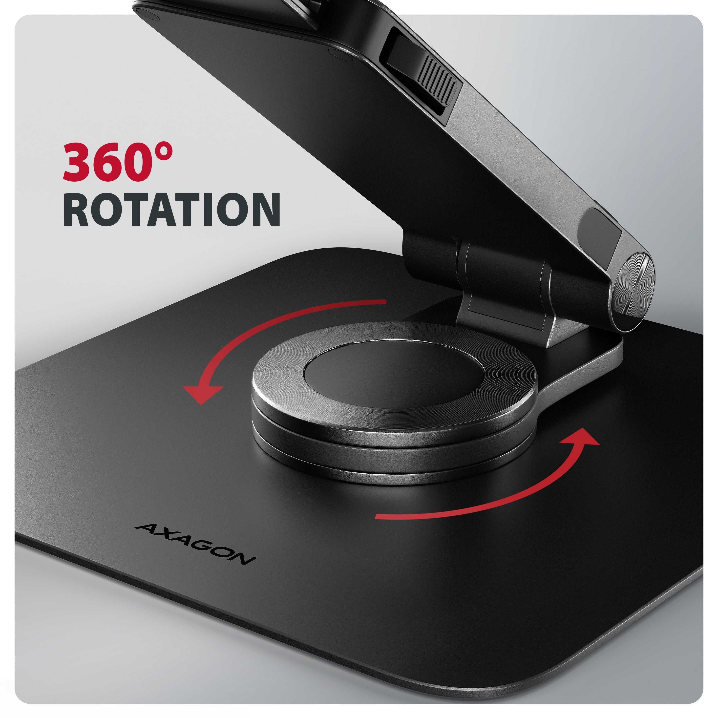 EAN 8595247909206 - Axagon STND-LRB Laptop-Ständer, 360° drehbar, Doppelgelenk, verlängerbar Soporte para ordenador portátil  imagen 3
