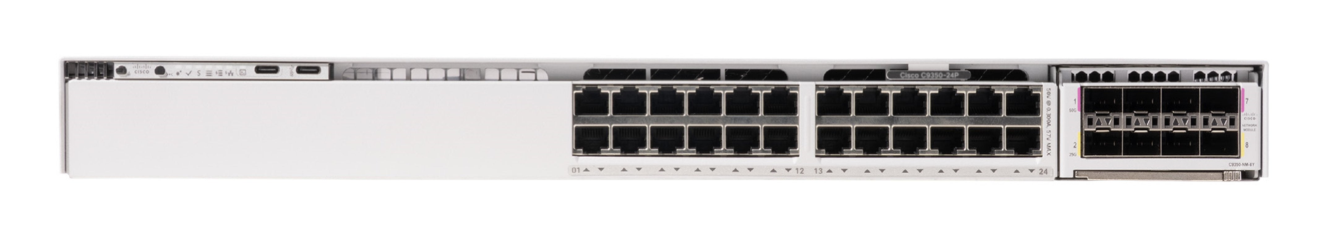 Cisco C9350-24p Conmutador L3 Gestionado 24 X 10/100/1000 (Poe) Sobremesa Montable En Rack Poe (720 W)