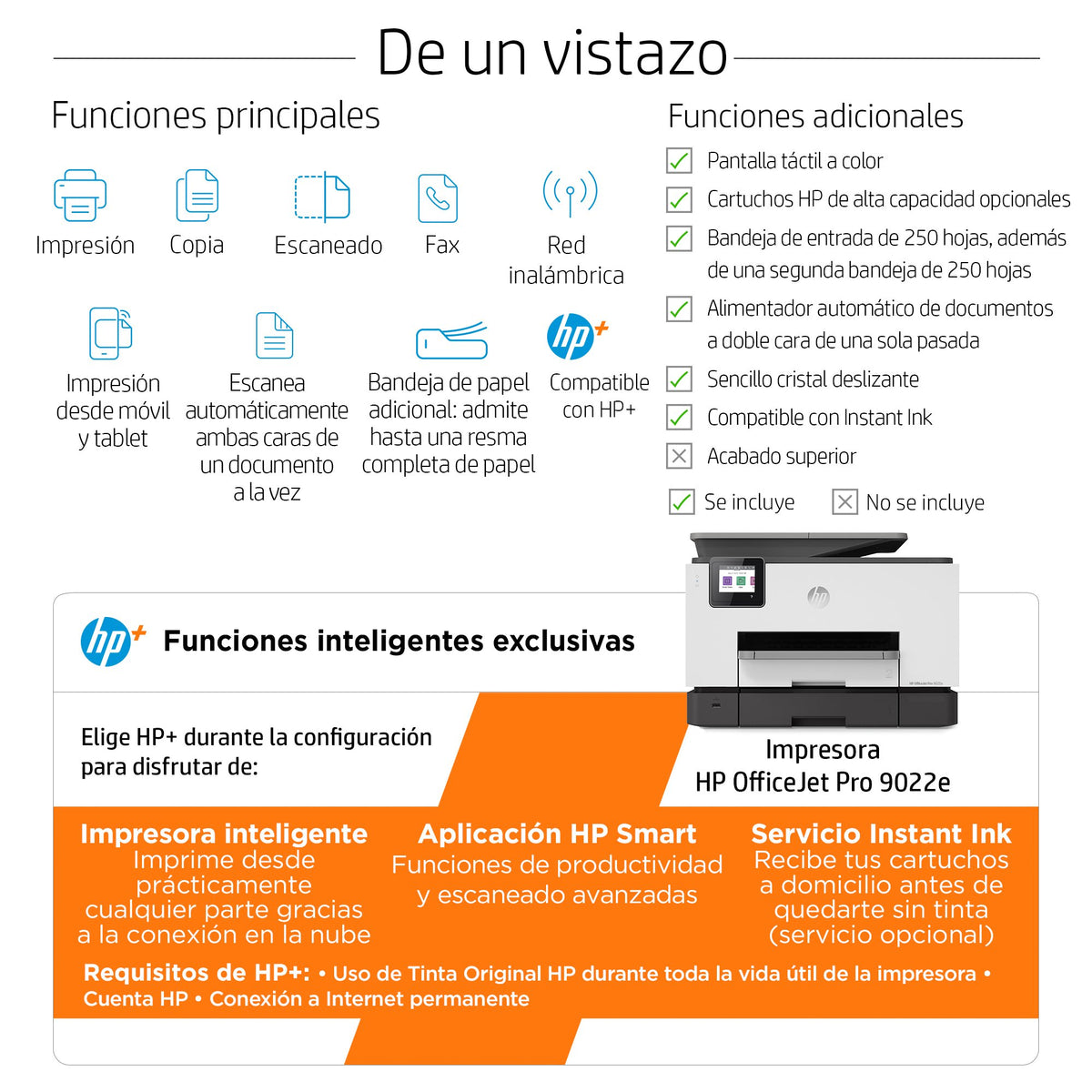 EAN 195161213533 - HP OfficeJet Pro 9022e All-in-One Prntr Inyección de tinta térmica A4 4800 x 1200 DPI 24 ppm imagen 3