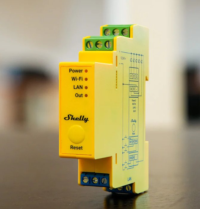 Shelly · Hutschiene · \"Pro Rgbww Pm\" · Led Lichtcontroller · Messfunktion · Wlan · Lan · Bt