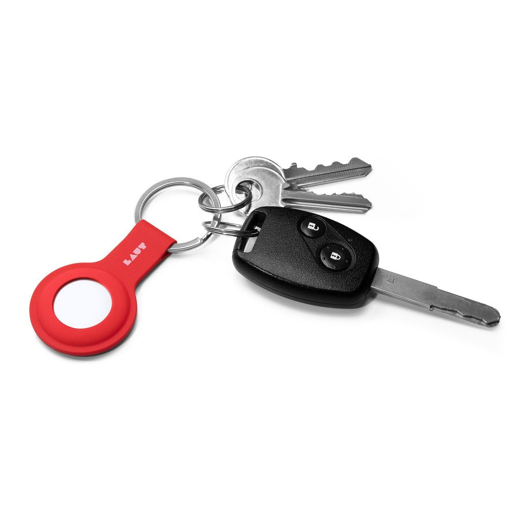 Llavero Laut Huex Tag Para Apple Airtag Crimson