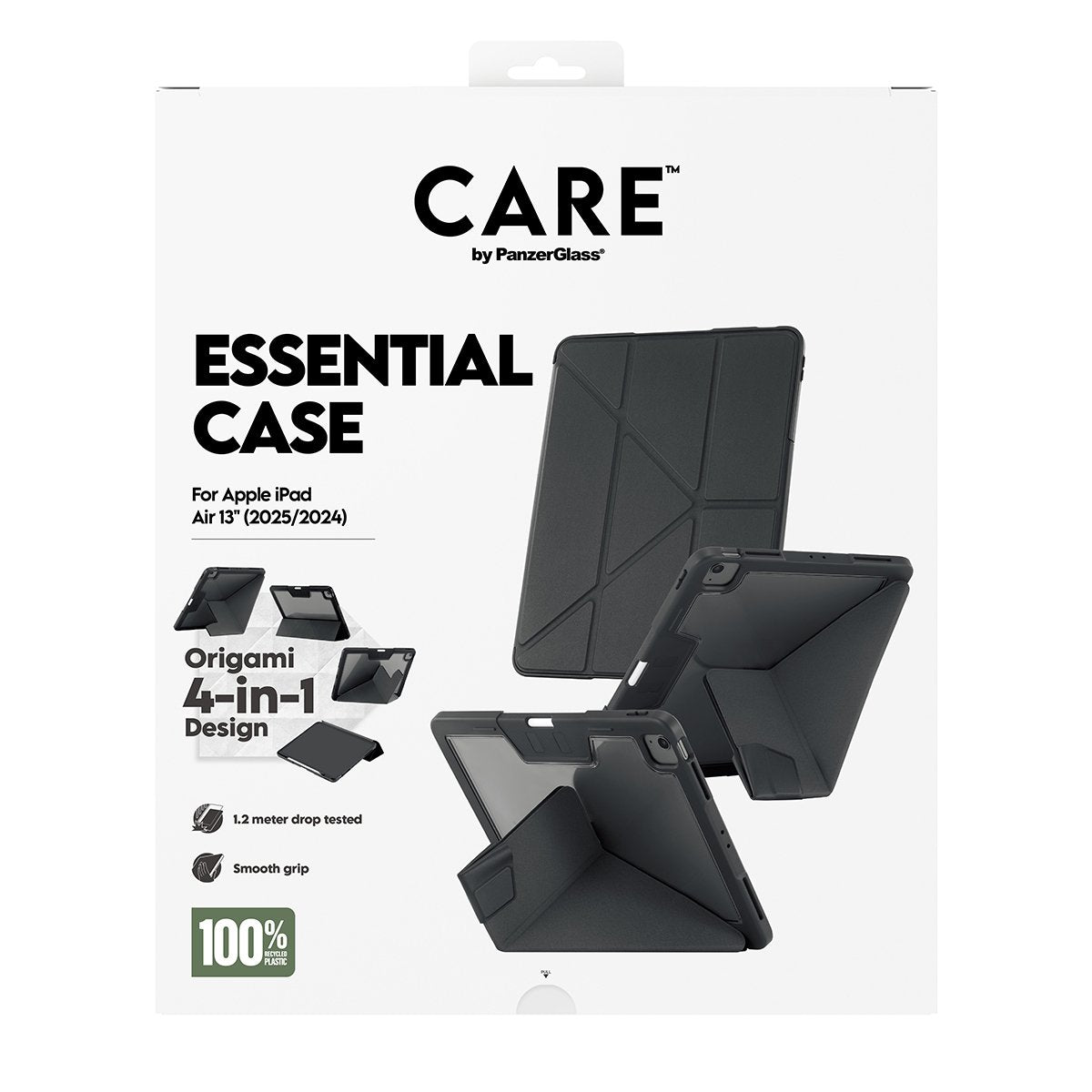 EAN 5715685030741 - PanzerGlass CARE™ by Essential Case Black iPad Air 13" (2024-2026) funda para teléfono móvil Negro imagen 3