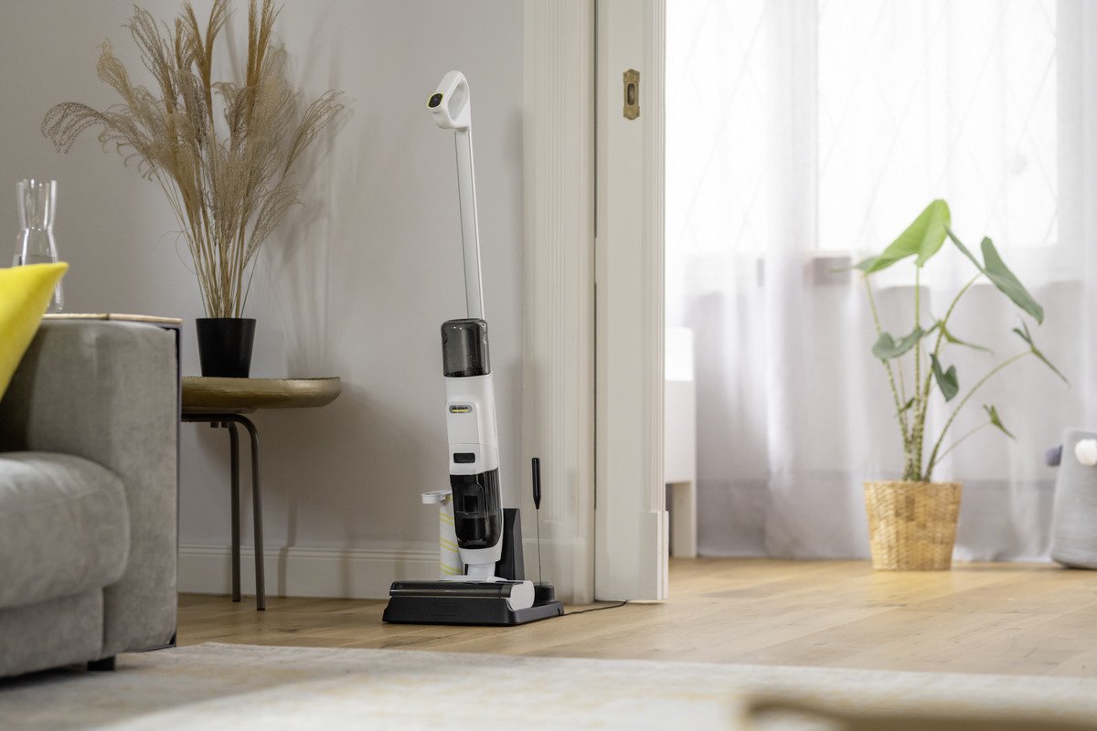 EAN 4066529177957 - Kärcher FCV 2 Natural N aspiradora de mano Blanco Sin bolsa imagen 5