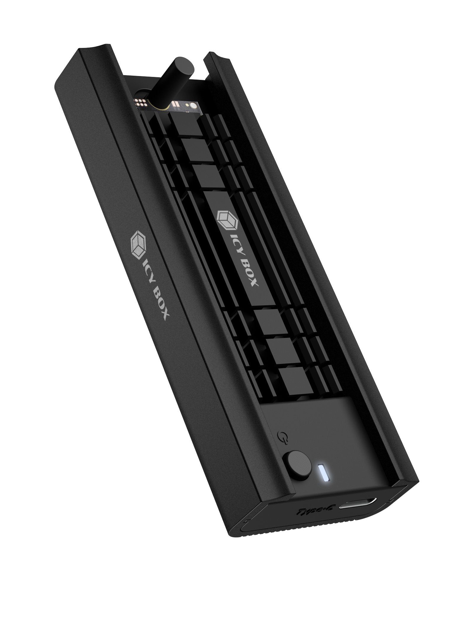 EAN 4250078172864 - ICY BOX IB-180MC-C31 Caja externa para unidad de estado sólido (SSD) Negro M.2 imagen 2