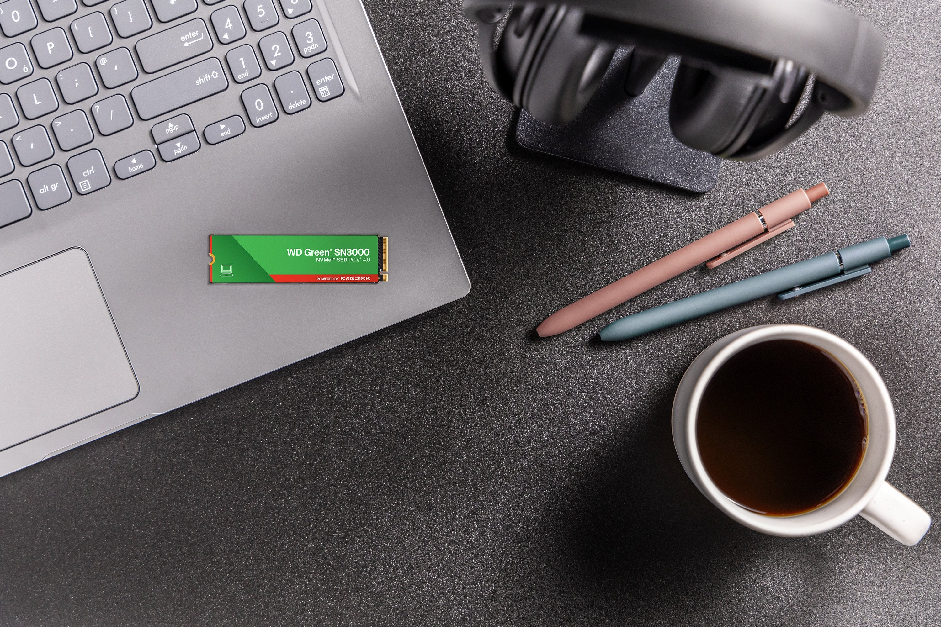 EAN 0718037904610 - SanDisk Green WD SN3000 NVMe 2 TB M.2 PCI Express 4.0 imagen 8