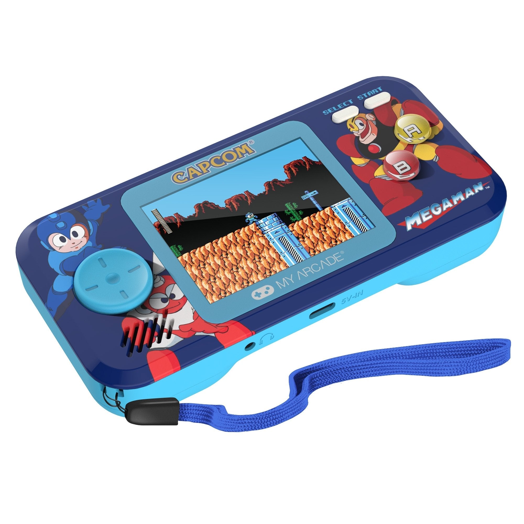 My Arcade Pocket Player Pro Megaman 6 Games Dgunl-4191