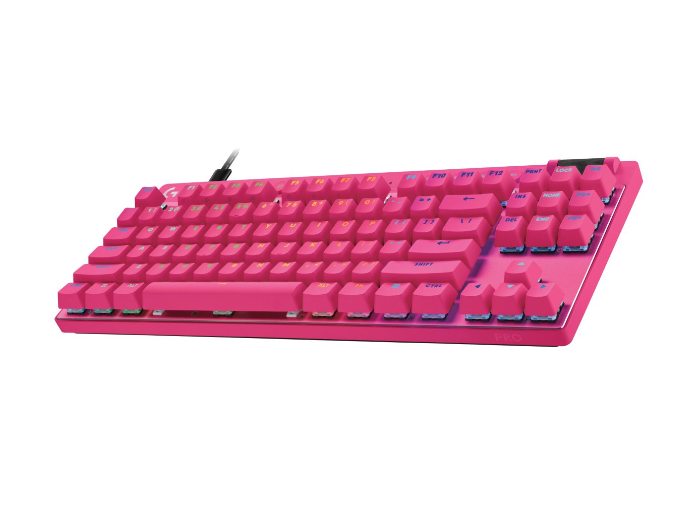 EAN 5099206126497 - Logitech G 920-013249 teclado Juego USB AZERTY Francés Rosa imagen 3