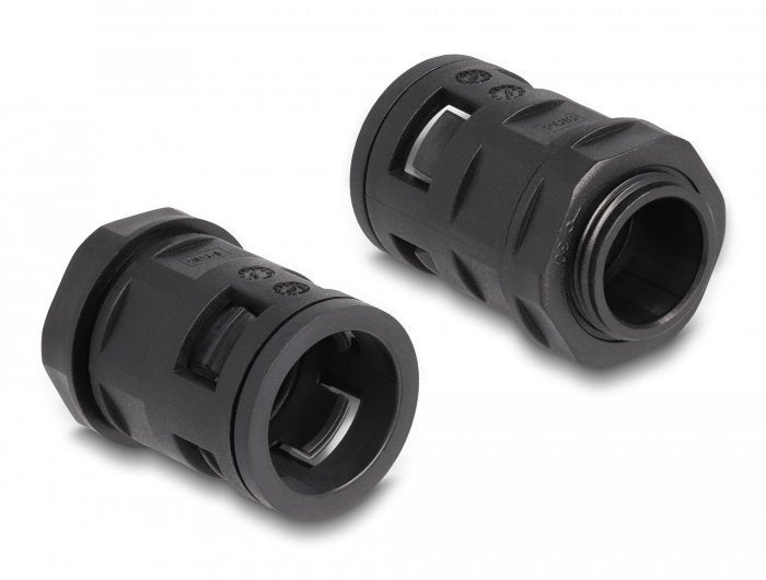 Manguera De Protección De Cable Delock 2mx21.2mm Manguera Pg16 Ver. Negro