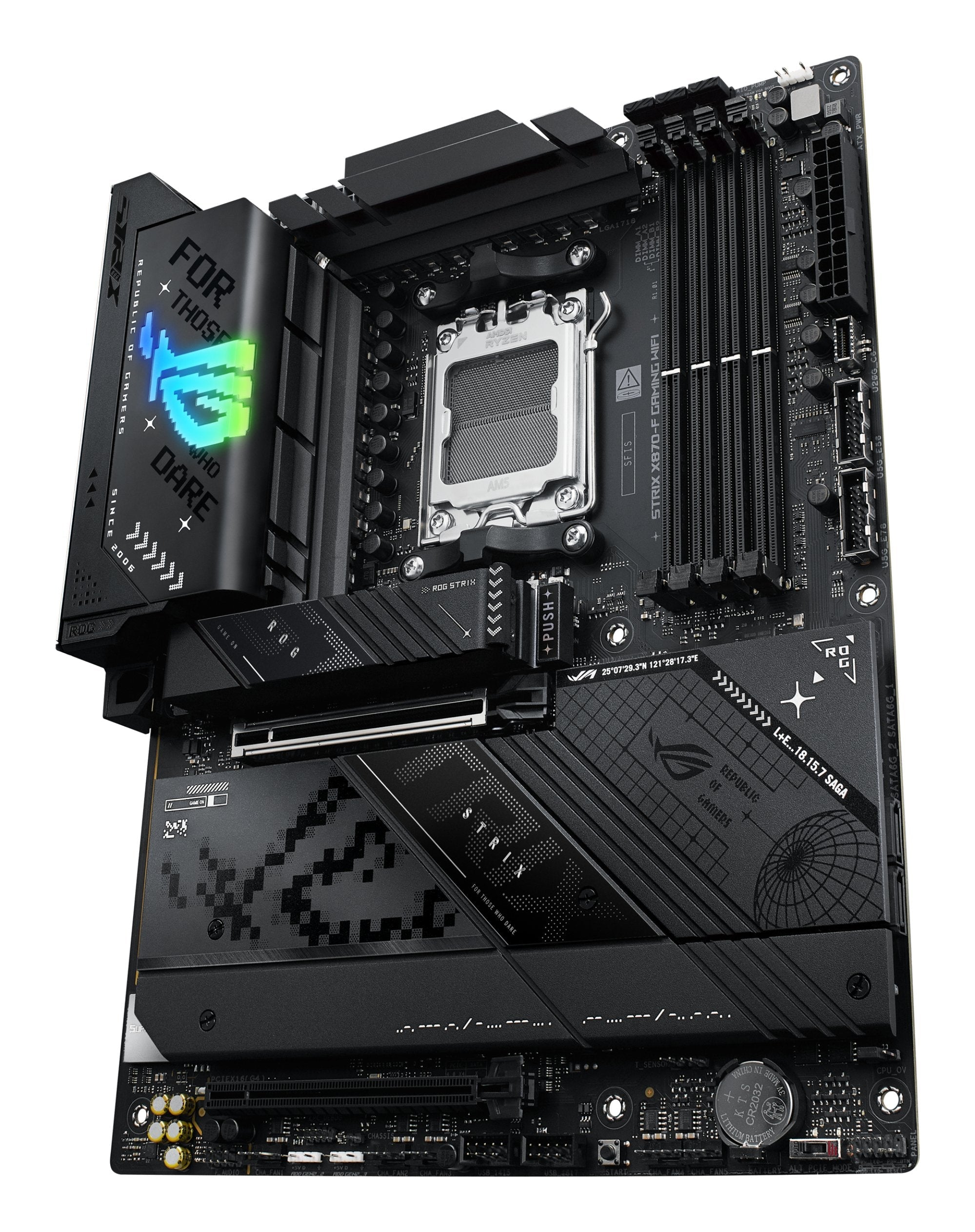 Asus Rog Strix X870-F Gaming Wifi Amd X870 Zócalo Am5 Atx