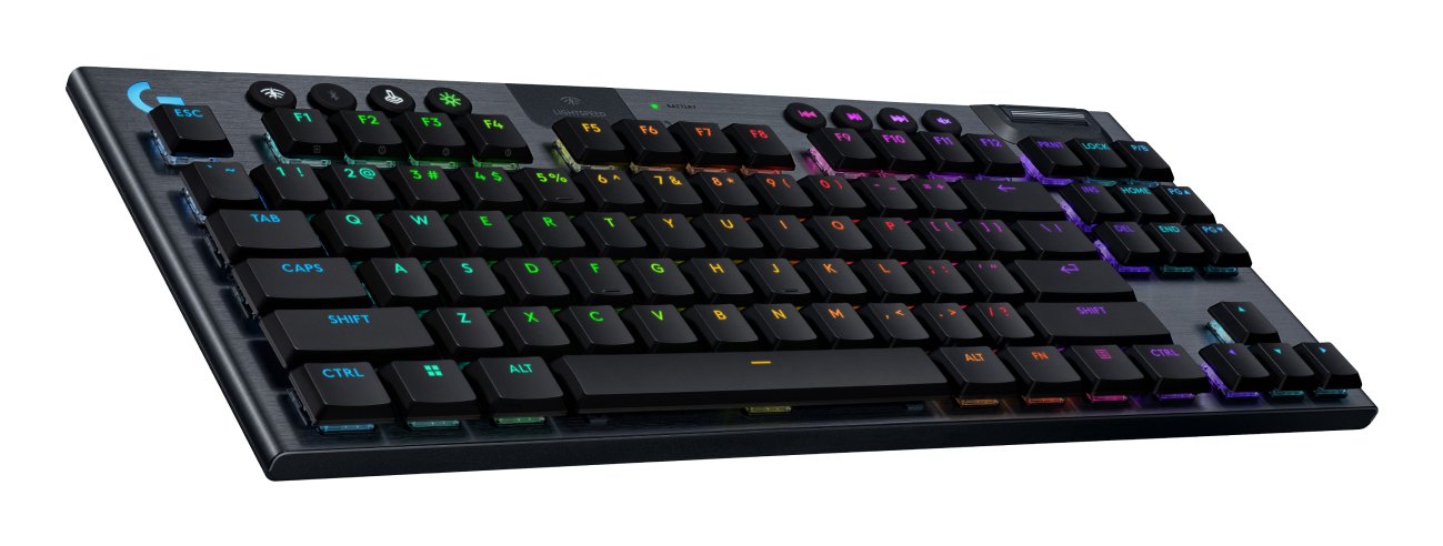 Logitech G915 X Lightspeed Tkl Wireless Gaming Keyboard Negro (Ch)