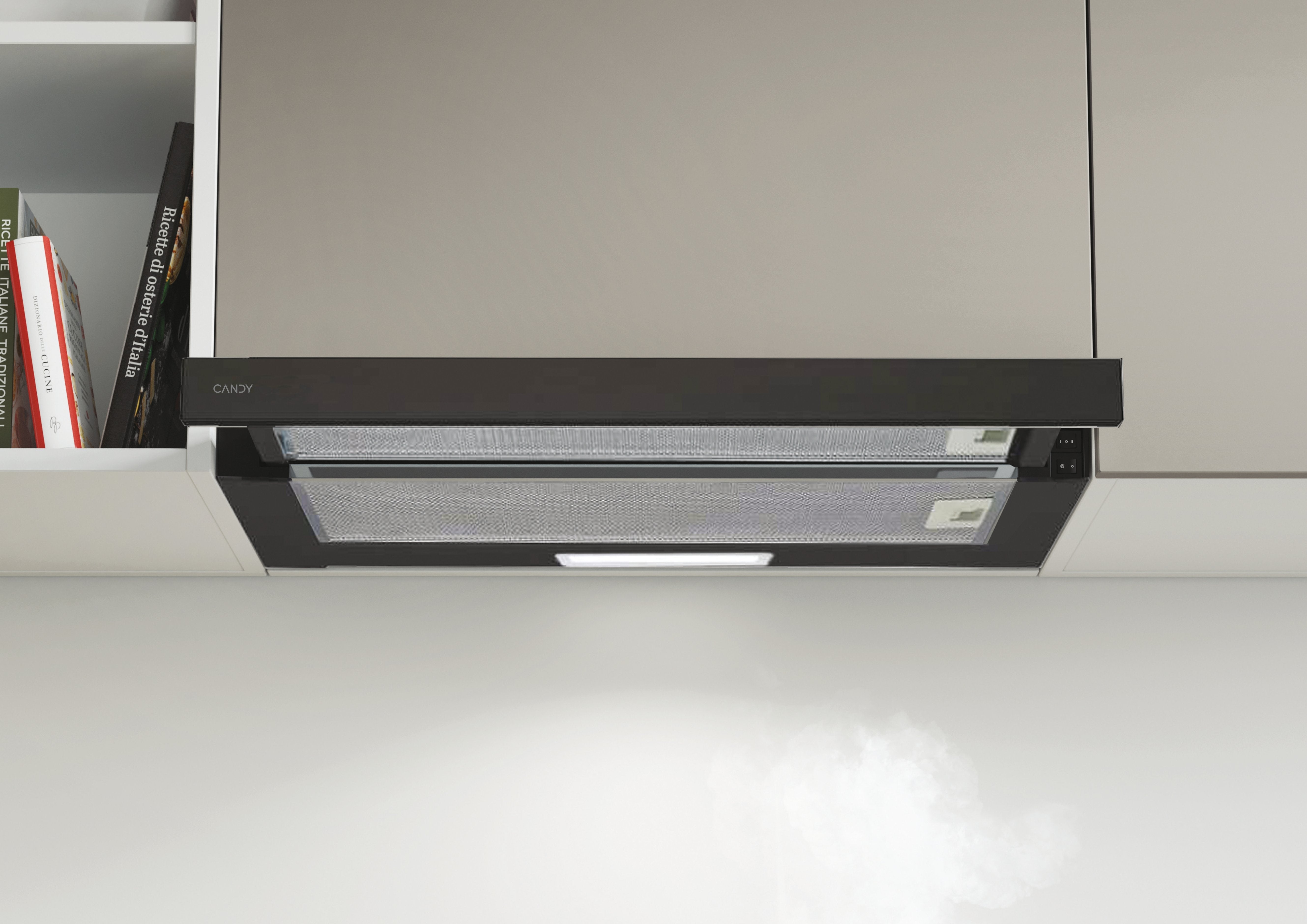 EAN 8059019043869 - Candy CBT625/2B/1 Semintegrada (extraíble) Negro 332,1 m³/h imagen 3