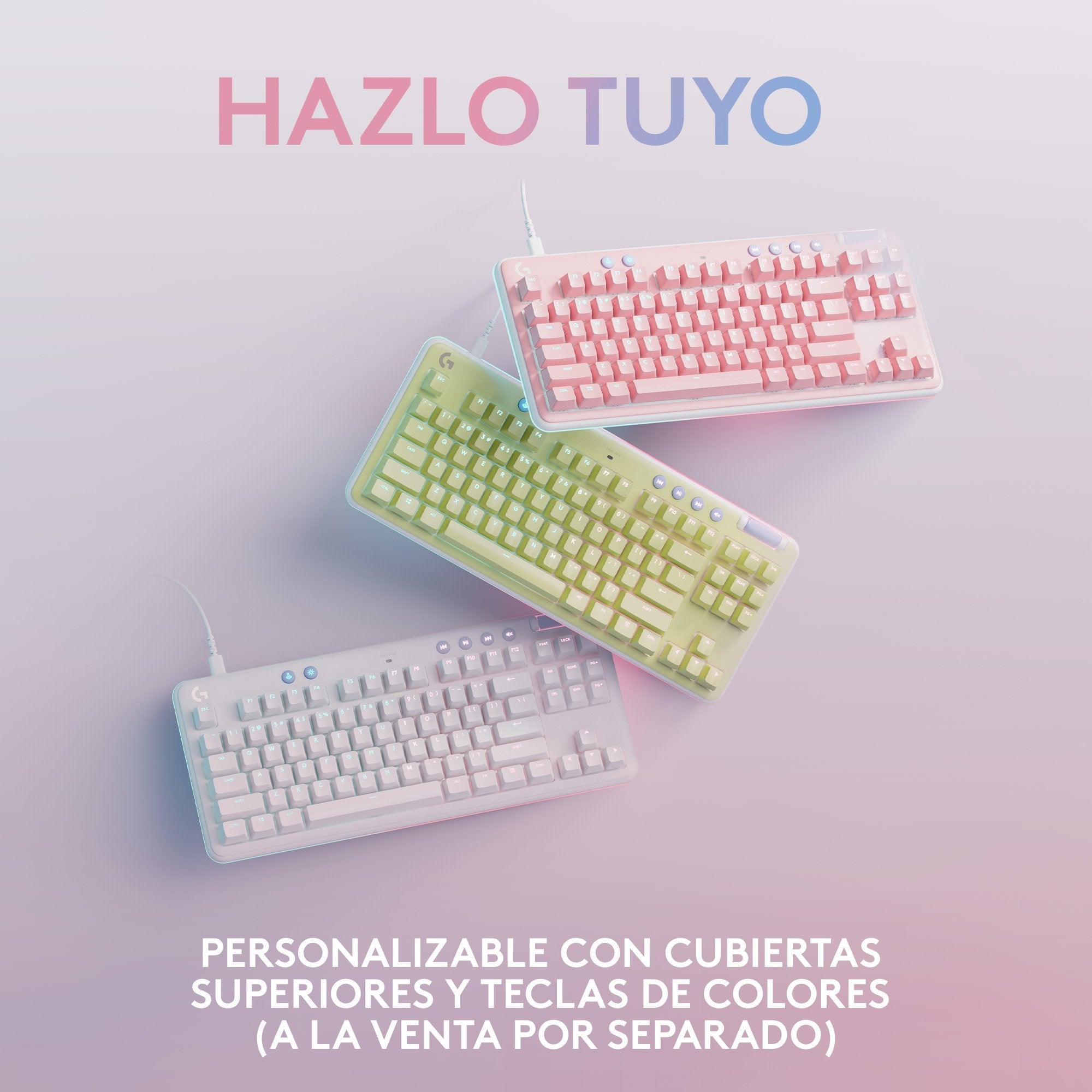 EAN 5099206098572 - Logitech G 920-010414 teclado Juego USB QWERTY Español Blanco imagen 10