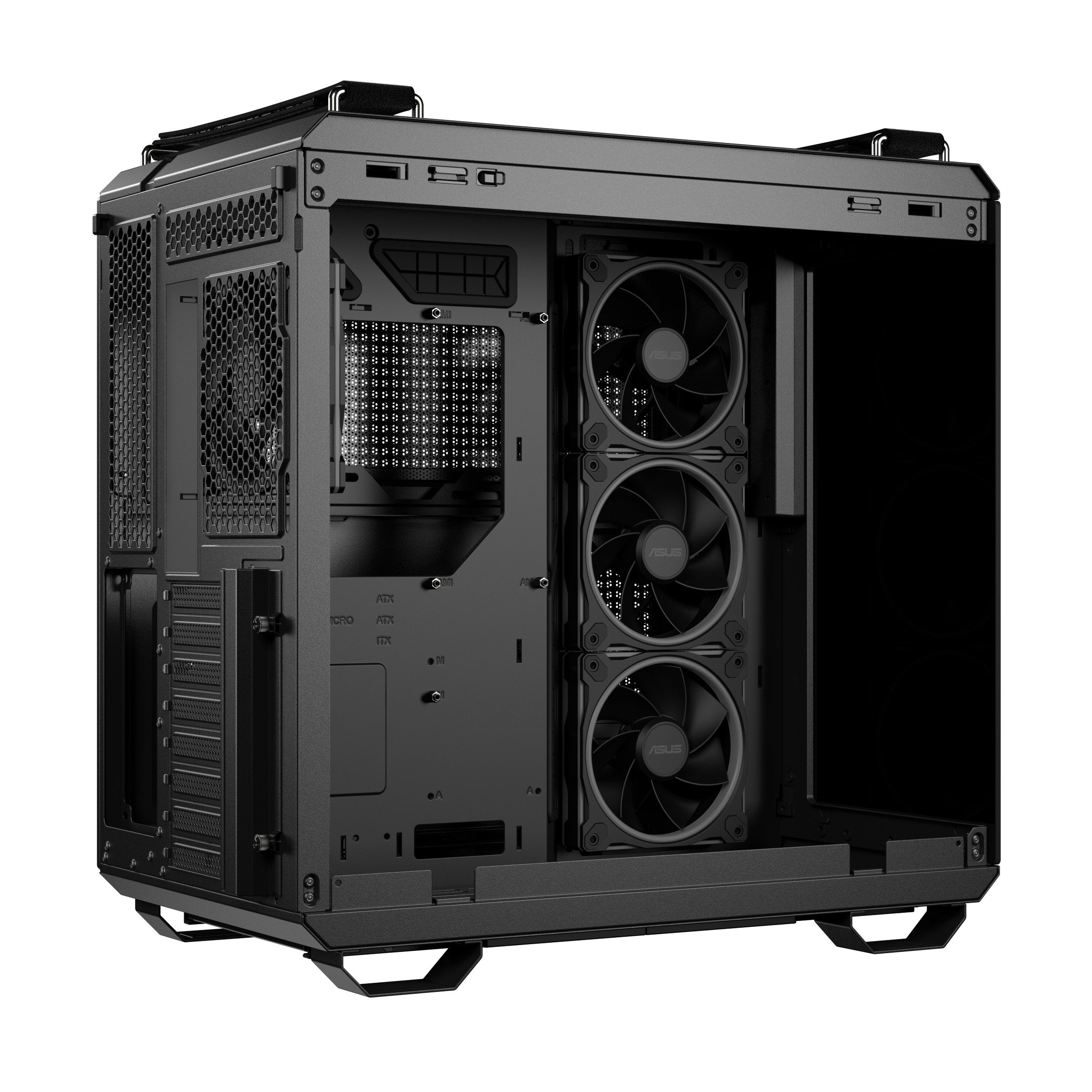 EAN 4711387696613 - ASUS TUF GAMING GT502 Horizon TG ARGB Black Midi Tower Negro imagen 8