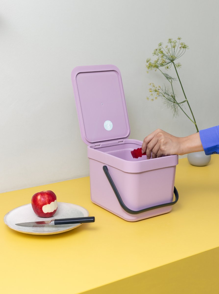 Brabantia Sort & Go Abfallbehäl. Lilac Pink 6 L