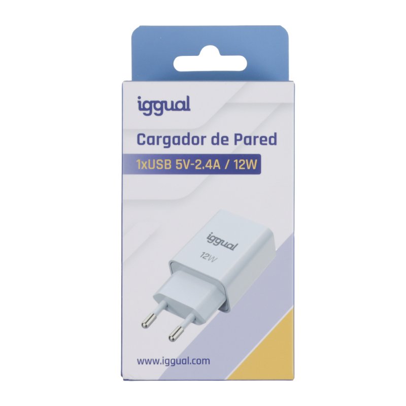 EAN 8435364318188 - iggual IGG318188 cargador de dispositivo móvil Universal Blanco Corriente alterna Interior imagen 11