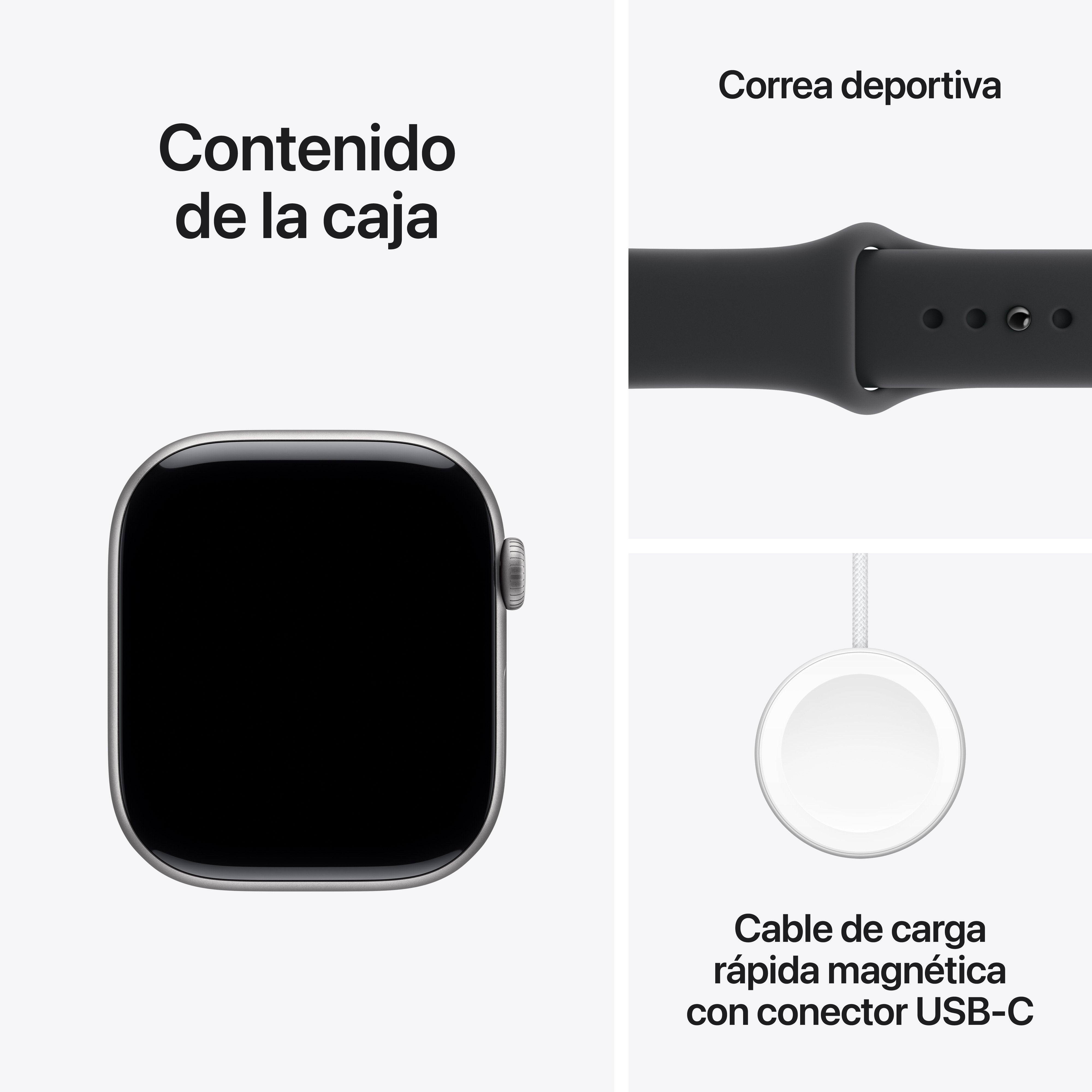 EAN 0195950463149 - Apple Watch Series 11 OLED 46 mm Digital 416 x 496 Pixeles Pantalla táctil Gris Wifi GPS (satélite) imagen 8