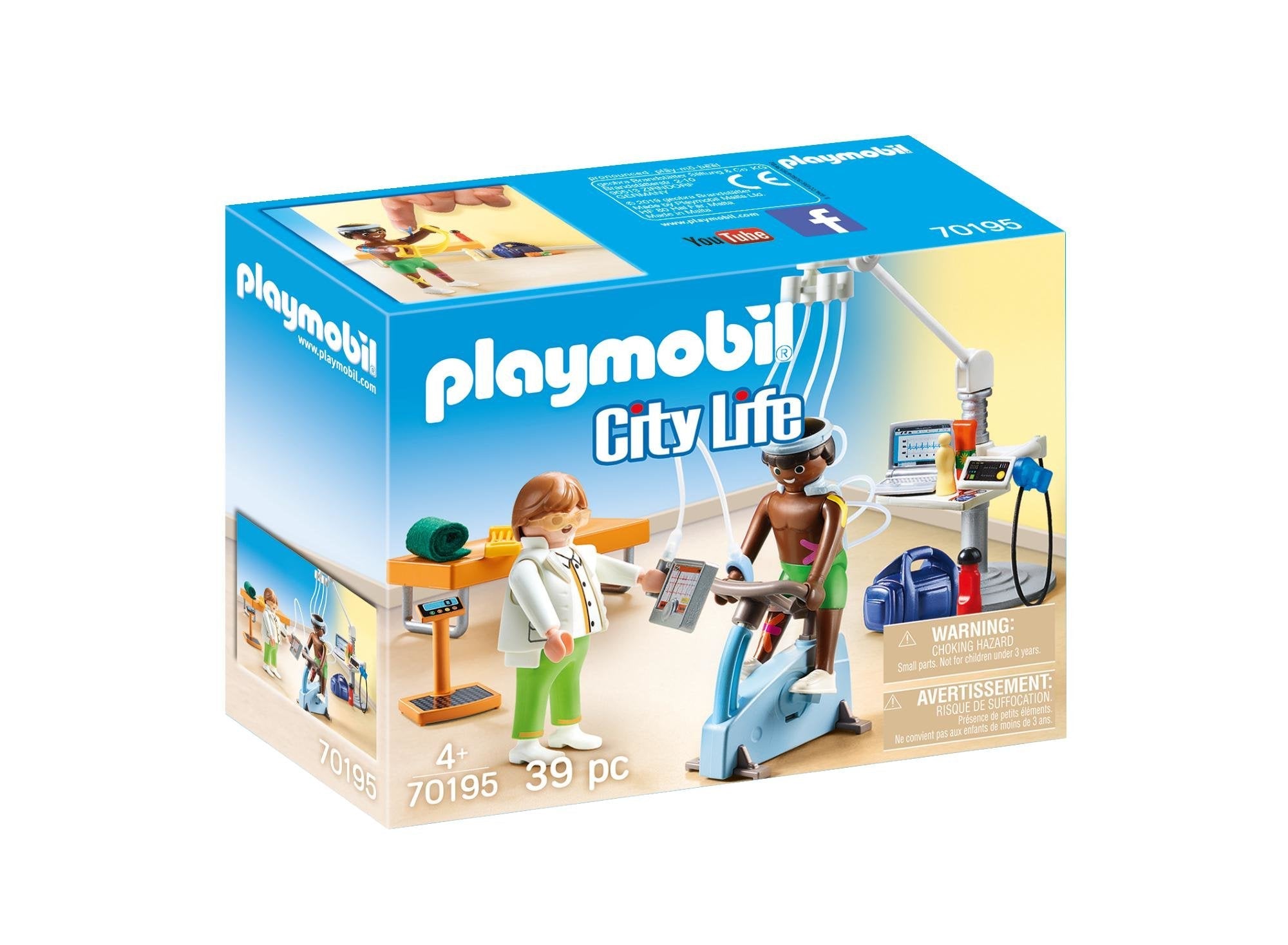 Playmobil Ciudad Hospital Fisioterapeuta