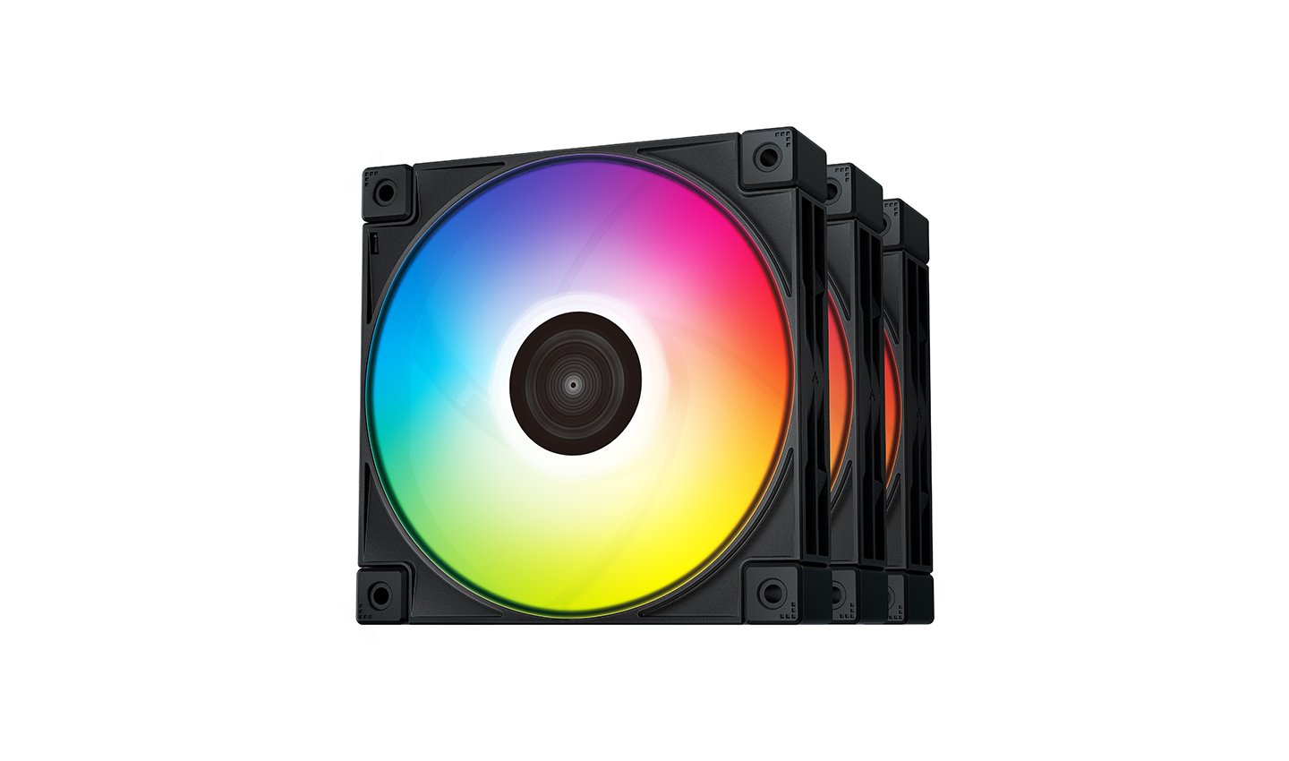 Ventilador 120x120 Deepcool Fc120 Argb Pack 3uds Black R-Fc120-Bamn3-G-1