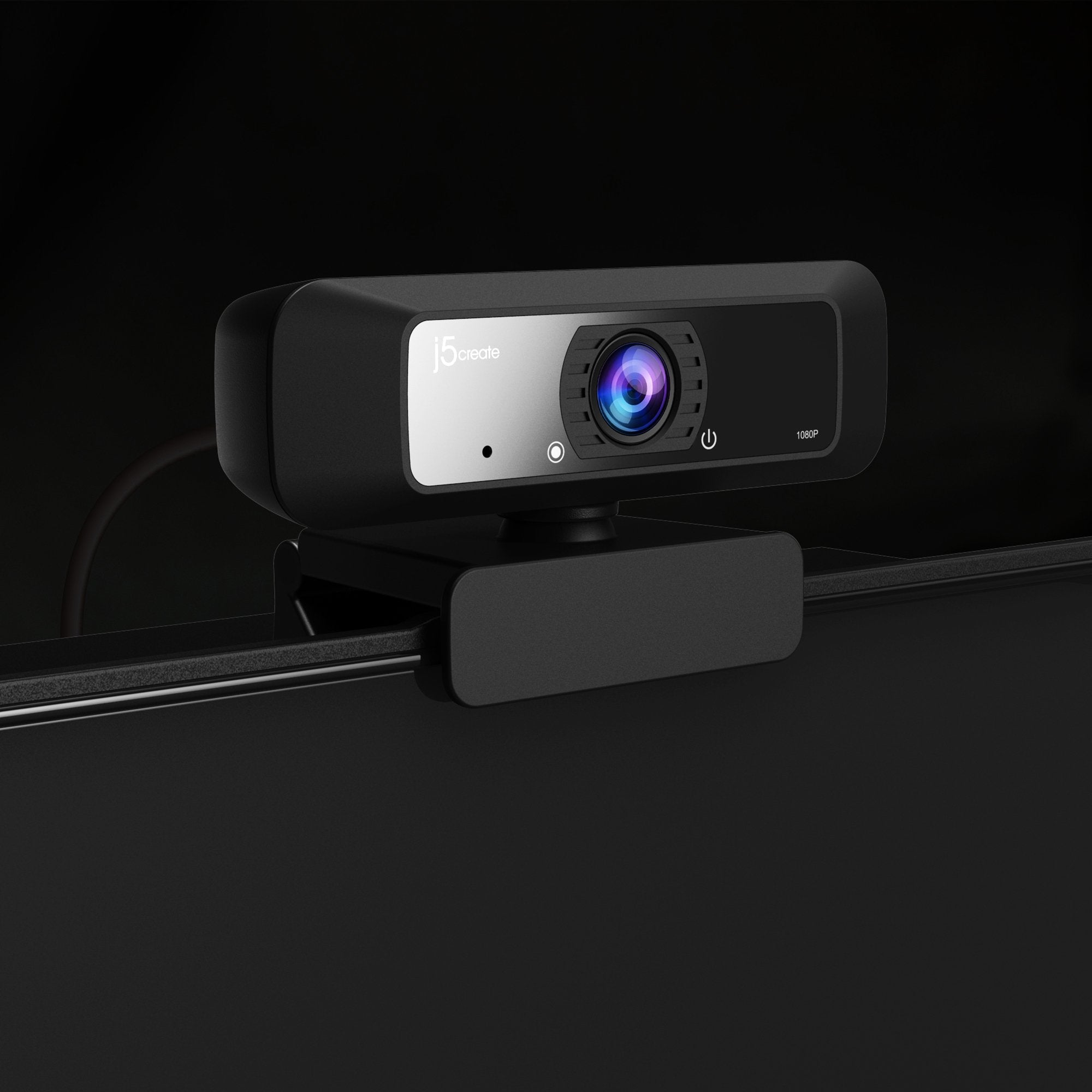Cámara Web J5create Jvcu100-N  Hd Usb Con Rotación De 360°