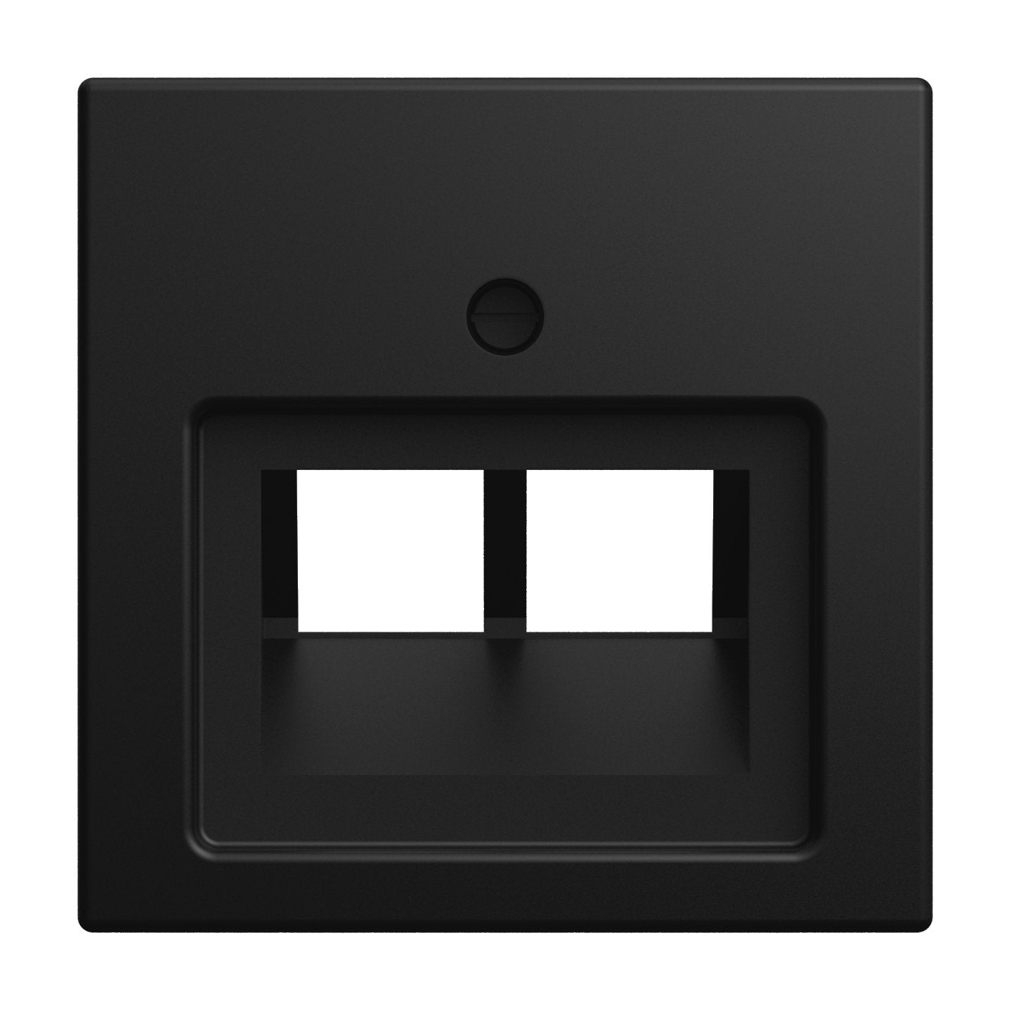 EAN 4011395360460 - Busch-Jaeger 2CKA001753A0216 placa de pared y cubierta de interruptor Negro imagen 1