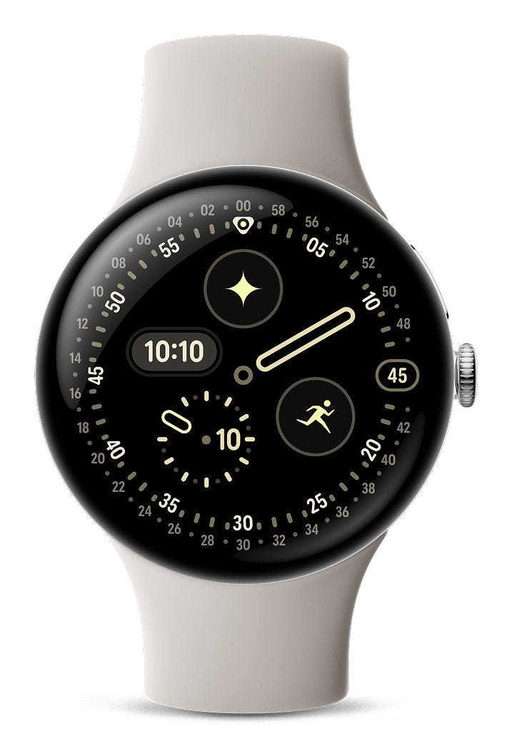 EAN 0840353933743 - Google Pixel Watch 4 AMOLED 45 mm Digital Pantalla táctil Plata Wifi GPS (satélite) imagen 3
