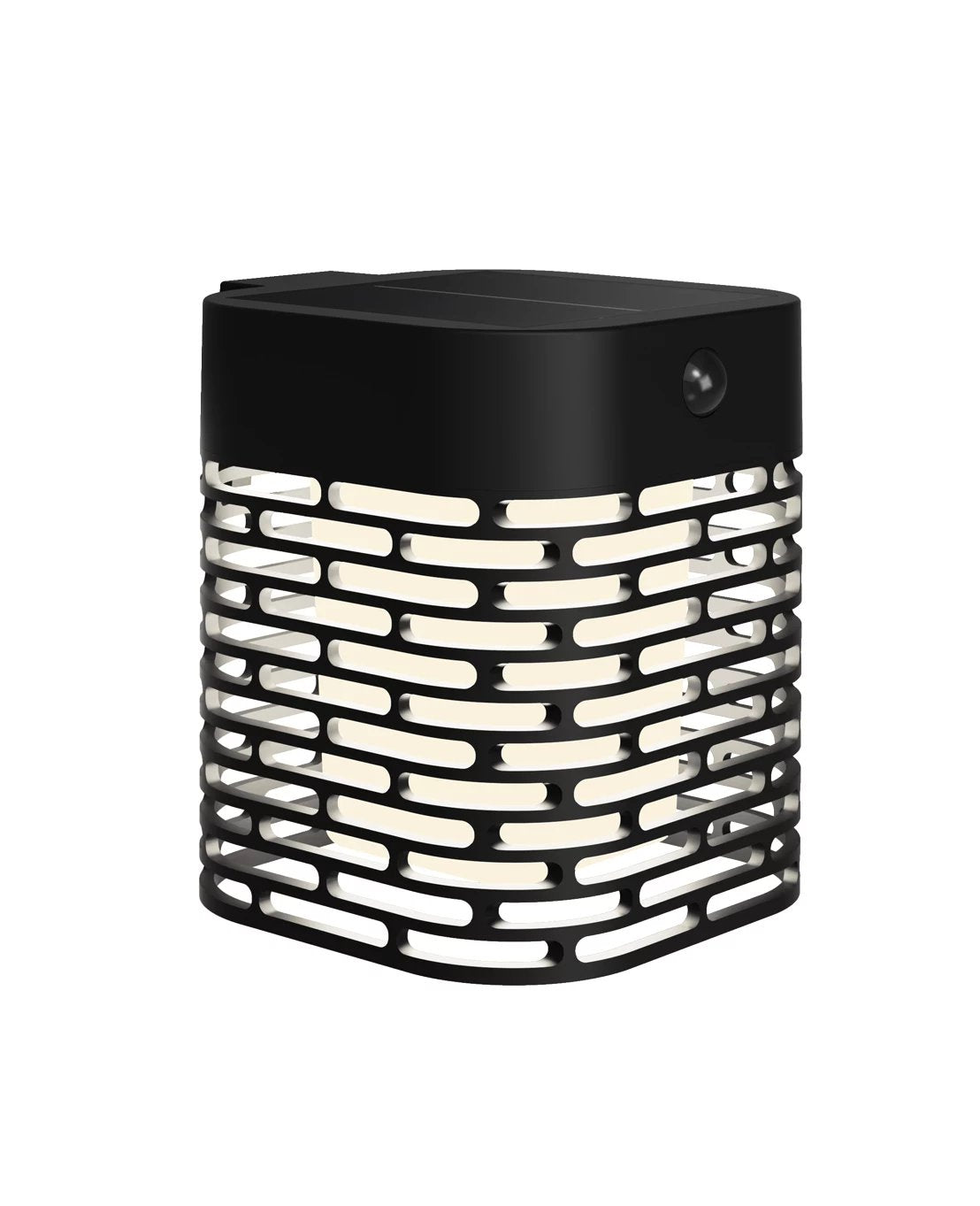 Aplique Solar Led Hara Negro 3,8 W, 400/10 Lm, 2700 K