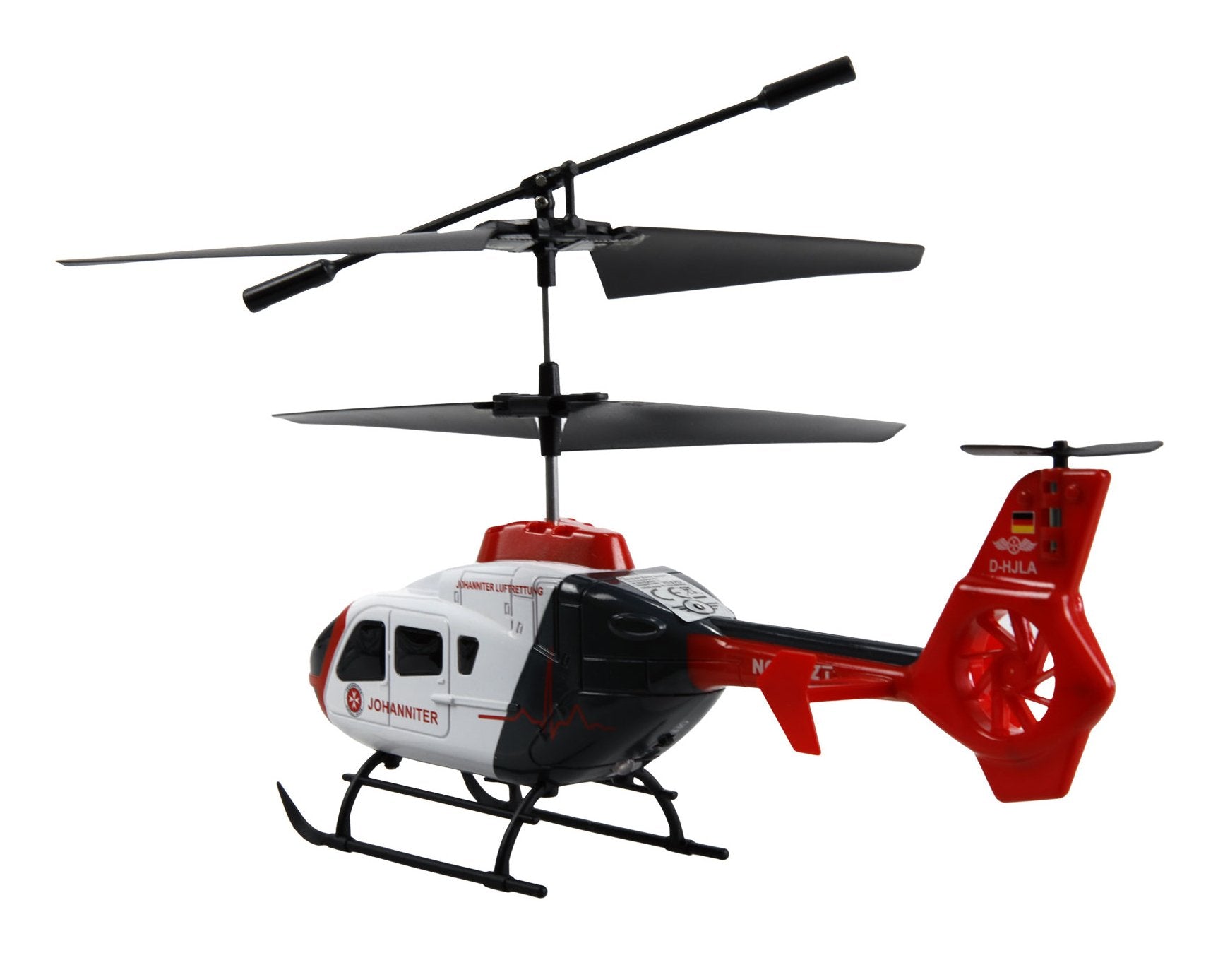 Amewi Ec135 Cx Johanniter Koaxial Hubschrauber 3-Kanal Rtf