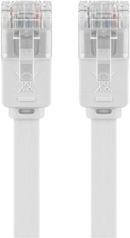 Goobay Latiguillo Rj-45 > Rj-45 7m Blanco Cat5e