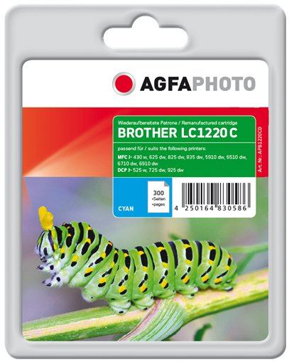Tinta  Apb1220cd Ap Brother Lc1220c Mfcj Tinte