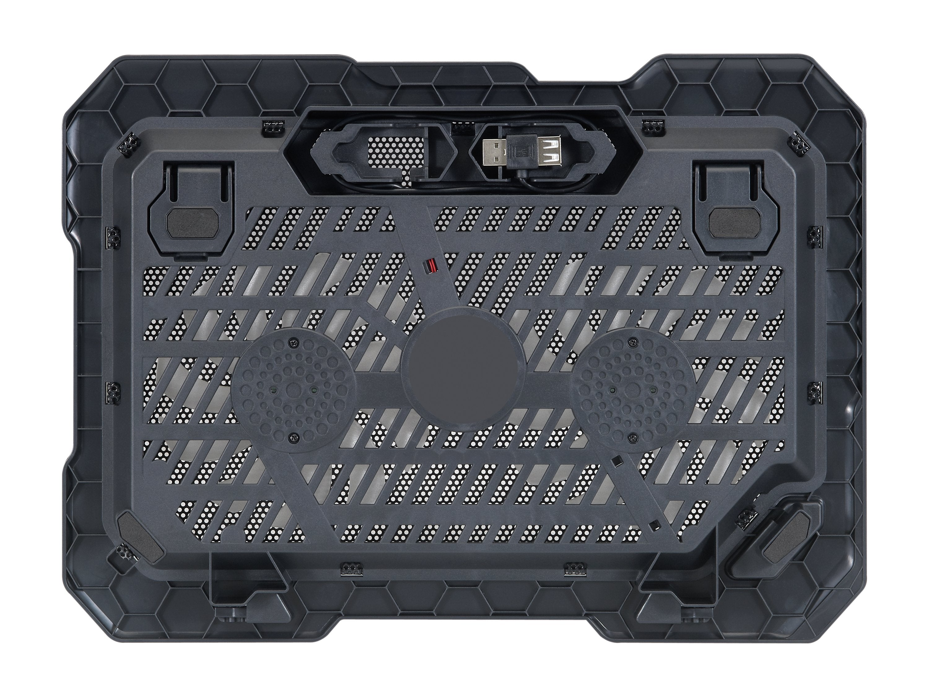 Base Refrigeracion Para Portatiles Conceptronic 2 Ventiladores 125mm Hasta 15.6
