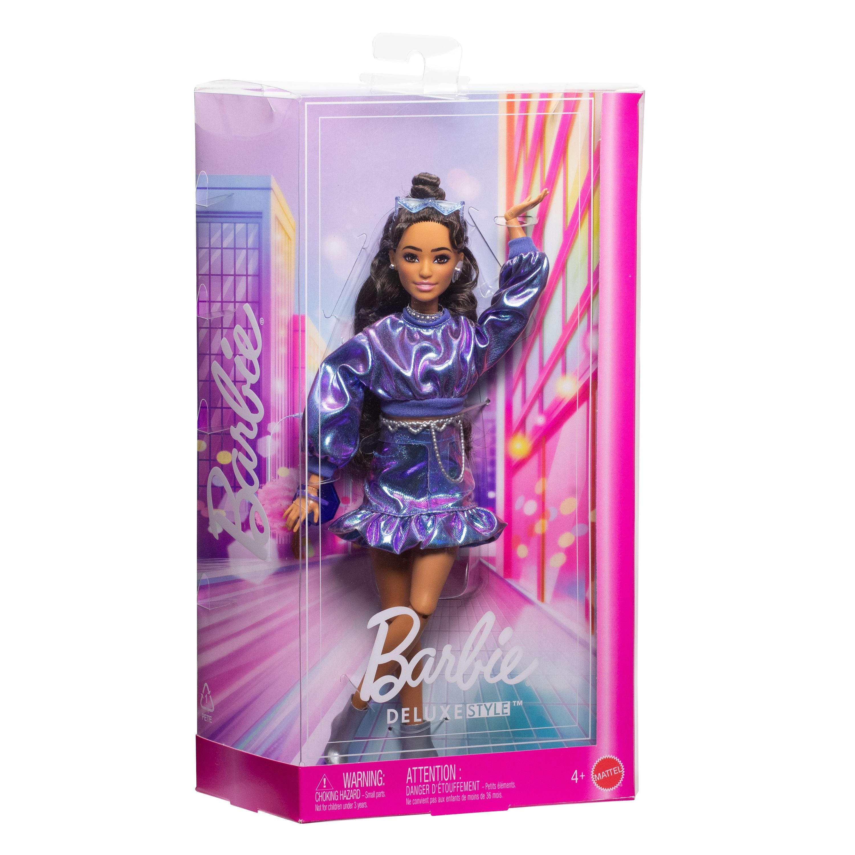 Mattel Barbie Deluxe Style Im Azulen Metallic Outfit Jfp42