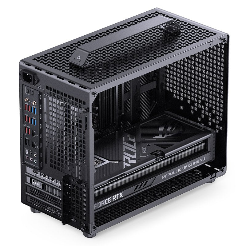 Jonsplus Z20 Micro-Atx Carcasa, Con Tragegriff - Negro